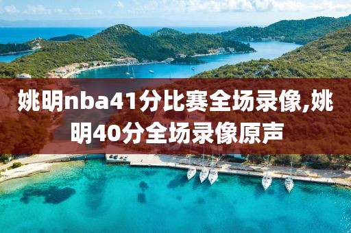 姚明nba41分比赛全场录像,姚明40分全场录像原声-第1张图片-98直播吧