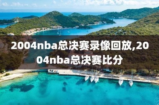 2004nba总决赛录像回放,2004nba总决赛比分-第1张图片-98直播吧