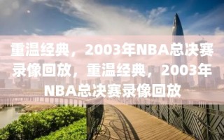 重温经典，2003年NBA总决赛录像回放，重温经典，2003年NBA总决赛录像回放