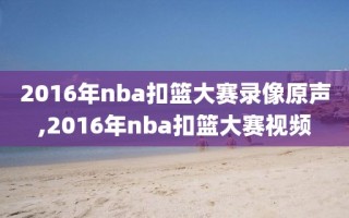 2016年nba扣篮大赛录像原声,2016年nba扣篮大赛视频