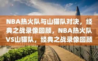 NBA热火队与山猫队对决，经典之战录像回顾，NBA热火队VS山猫队，经典之战录像回顾