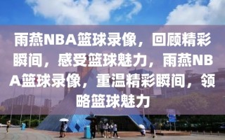 雨燕NBA篮球录像，回顾精彩瞬间，感受篮球魅力，雨燕NBA篮球录像，重温精彩瞬间，领略篮球魅力