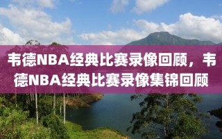 韦德NBA经典比赛录像回顾，韦德NBA经典比赛录像集锦回顾