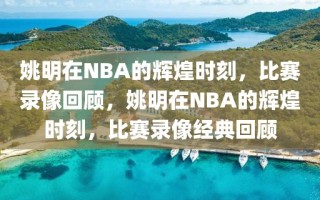 姚明在NBA的辉煌时刻，比赛录像回顾，姚明在NBA的辉煌时刻，比赛录像经典回顾