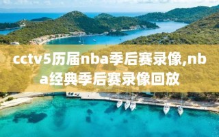 cctv5历届nba季后赛录像,nba经典季后赛录像回放