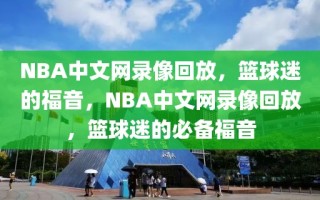 NBA中文网录像回放，篮球迷的福音，NBA中文网录像回放，篮球迷的必备福音