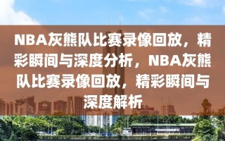 NBA灰熊队比赛录像回放，精彩瞬间与深度分析，NBA灰熊队比赛录像回放，精彩瞬间与深度解析