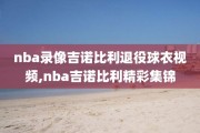 nba录像吉诺比利退役球衣视频,nba吉诺比利精彩集锦