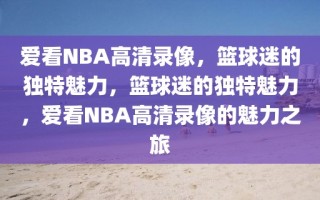 爱看NBA高清录像，篮球迷的独特魅力，篮球迷的独特魅力，爱看NBA高清录像的魅力之旅