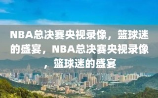 NBA总决赛央视录像，篮球迷的盛宴，NBA总决赛央视录像，篮球迷的盛宴