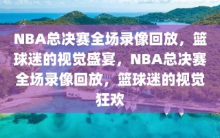 NBA总决赛全场录像回放，篮球迷的视觉盛宴，NBA总决赛全场录像回放，篮球迷的视觉狂欢