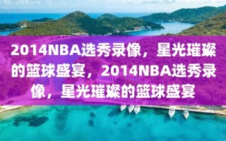 2014NBA选秀录像，星光璀璨的篮球盛宴，2014NBA选秀录像，星光璀璨的篮球盛宴