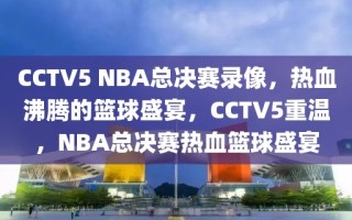 CCTV5 NBA总决赛录像，热血沸腾的篮球盛宴，CCTV5重温，NBA总决赛热血篮球盛宴