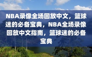 NBA录像全场回放中文，篮球迷的必备宝典，NBA全场录像回放中文指南，篮球迷的必备宝典