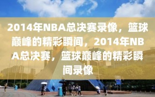 2014年NBA总决赛录像，篮球巅峰的精彩瞬间，2014年NBA总决赛，篮球巅峰的精彩瞬间录像