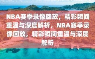 NBA赛季录像回放，精彩瞬间重温与深度解析，NBA赛季录像回放，精彩瞬间重温与深度解析