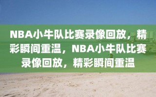 NBA小牛队比赛录像回放，精彩瞬间重温，NBA小牛队比赛录像回放，精彩瞬间重温