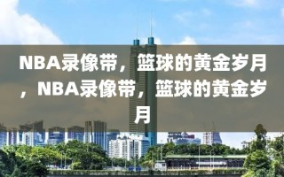 NBA录像带，篮球的黄金岁月，NBA录像带，篮球的黄金岁月