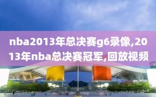 nba2013年总决赛g6录像,2013年nba总决赛冠军,回放视频