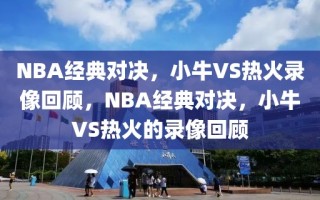 NBA经典对决，小牛VS热火录像回顾，NBA经典对决，小牛VS热火的录像回顾