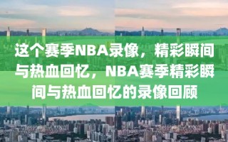 这个赛季NBA录像，精彩瞬间与热血回忆，NBA赛季精彩瞬间与热血回忆的录像回顾