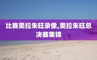 比赛奥拉朱旺录像,奥拉朱旺总决赛集锦