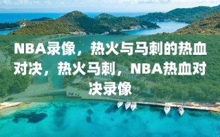 NBA录像，热火与马刺的热血对决，热火马刺，NBA热血对决录像