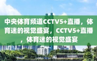 中央体育频道CCTV5+直播，体育迷的视觉盛宴，CCTV5+直播，体育迷的视觉盛宴